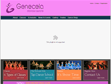 Tablet Screenshot of genecela.com